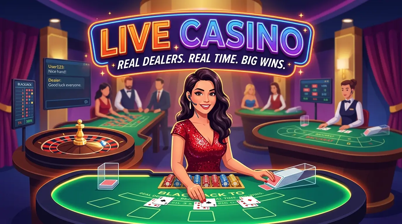 Spela live hos Quick casino